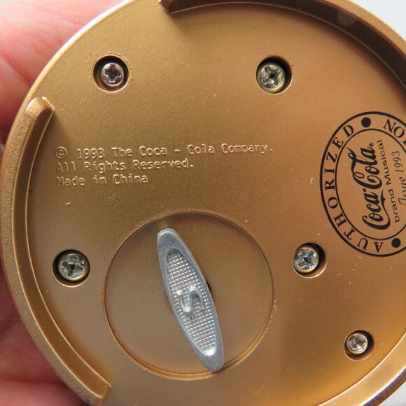 Christmas Vintage Coca-Cola Musical Collection Santa Decorating The Tree WORKS - Picture 10 of 15